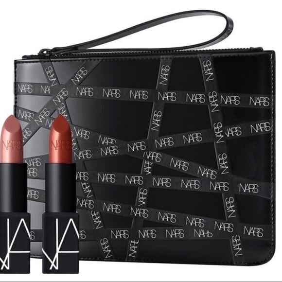 NARS Ribbon Wrapped Cosmetic Large Cosmetic Bag. - Picture 1 of 1